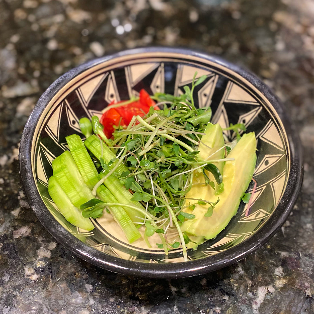 Microgreens Salad