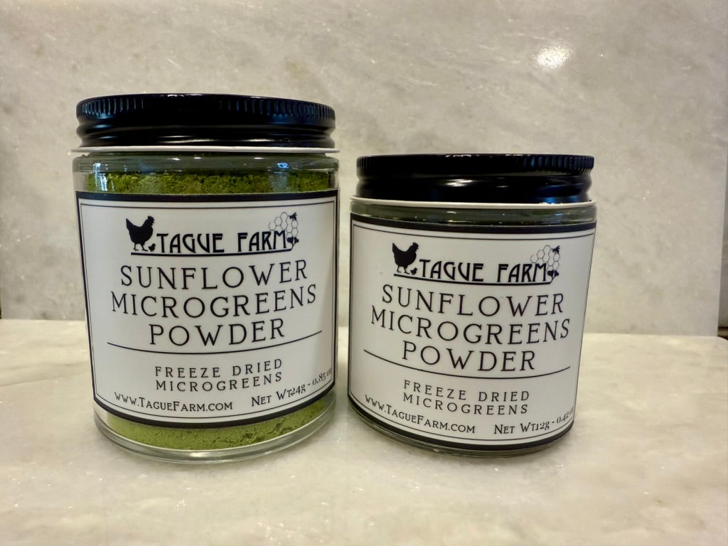 Sunflower Microgreens Powder