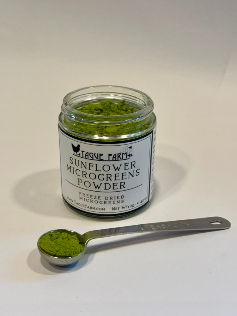 Sunflower Microgreens Powder